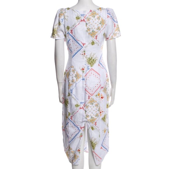 RARE! Reformation Pierce Linen Dress - Picture 3 of 4